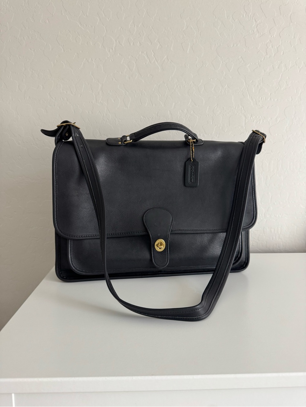 Vintage Coach Brief Bag